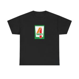 4/20 Mart Funny Marijuana Tee - Image 2