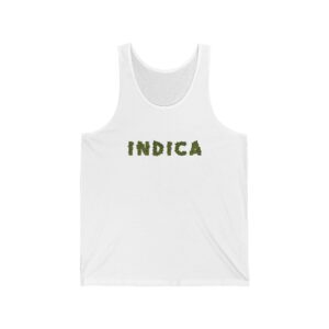 Indica Flower Graphic Weed Tank