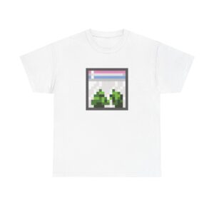 Pixelated Baggie Graphic 420 Shirt - Image 2