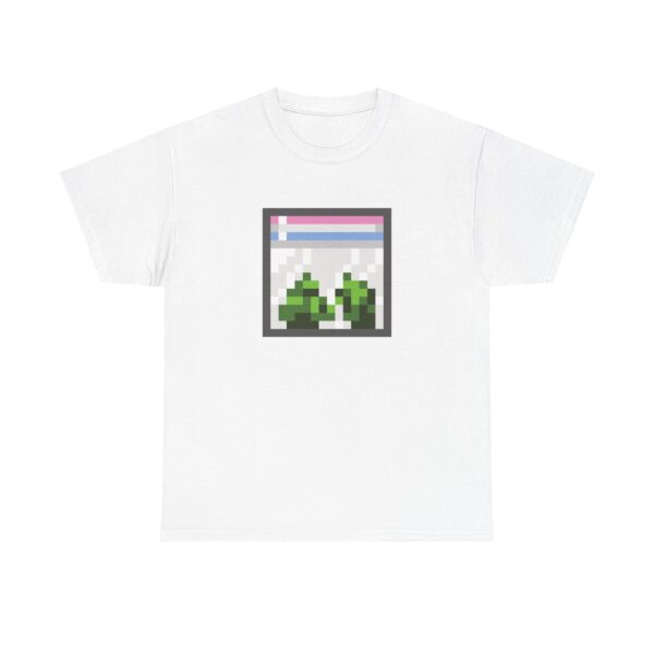 Pixelated Baggie Graphic 420 Shirt