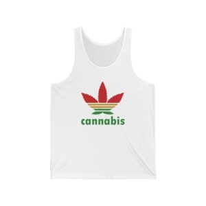 Cannabis Trefoil Funny Weed Tank
