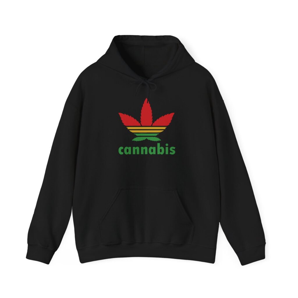 Cannabis Trefoil Funny Weed Hoodie