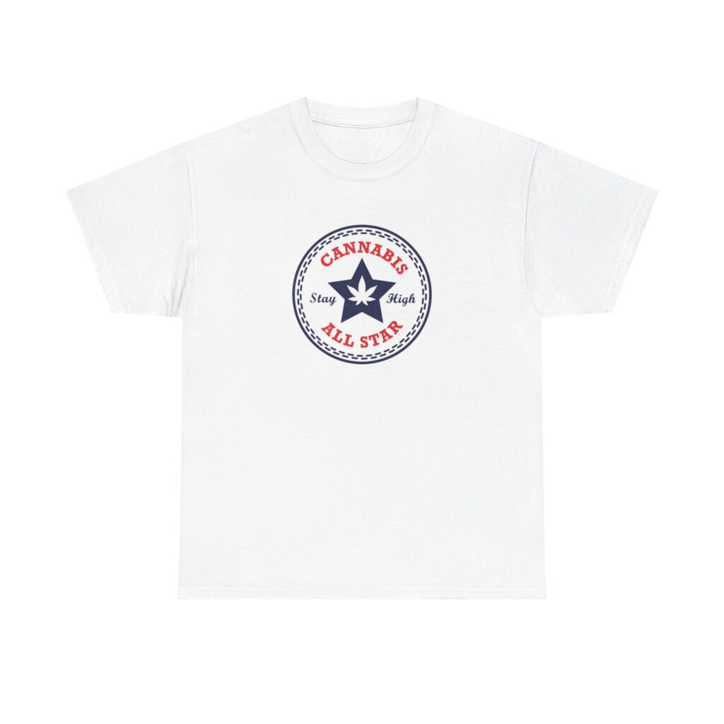 Cannabis All Star Funny Weed T Shirt