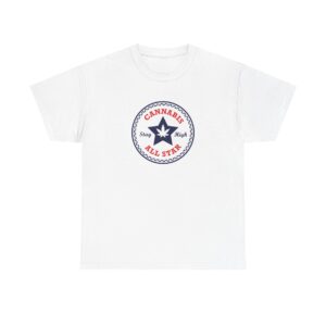 Cannabis All Star Funny Weed T Shirt - Image 2