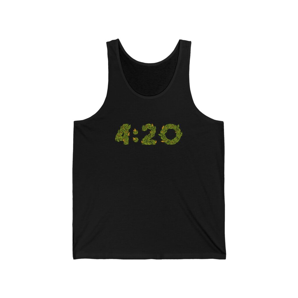 Nug Time Graphic Weed Tank Top
