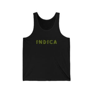 Indica Flower Graphic Weed Tank Top
