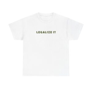 Legalize It Graphic Weed Tee