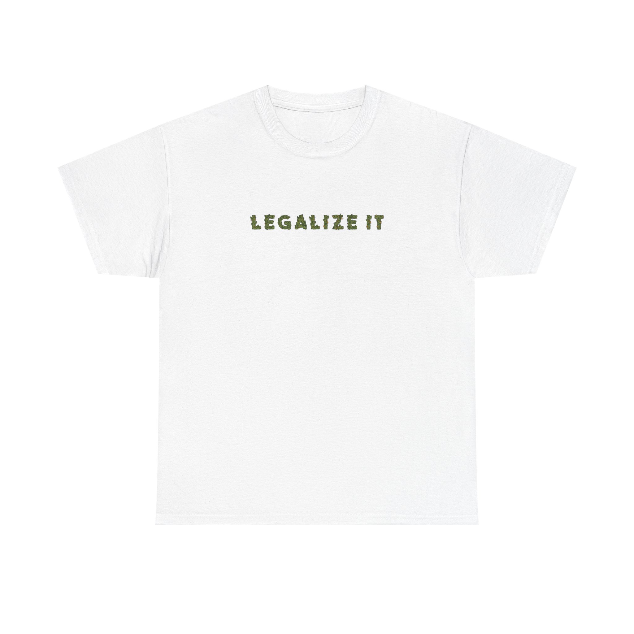 Legalize It Graphic Weed Tee