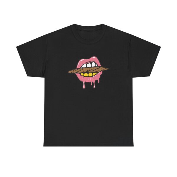 Blunt Lips Graphic Stoner Tee