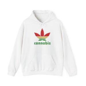 Cannabis Trefoil Funny Weed Hooded Sweatshirt