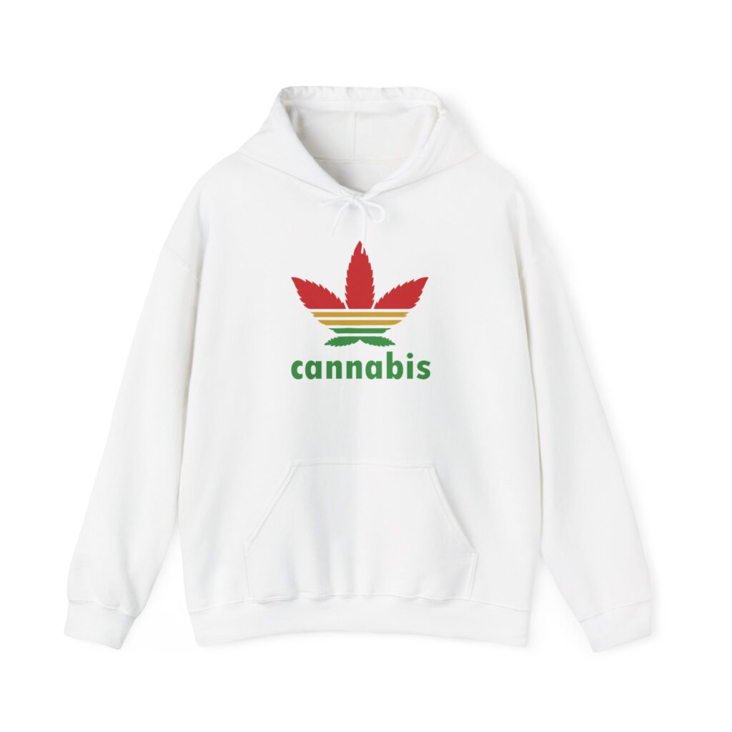 Cannabis Trefoil Funny Weed Hoodie