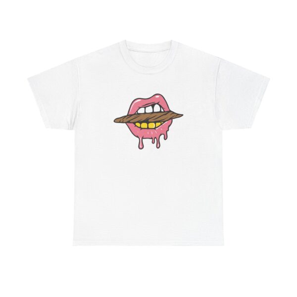 Blunt Lips Graphic Stoner Shirt