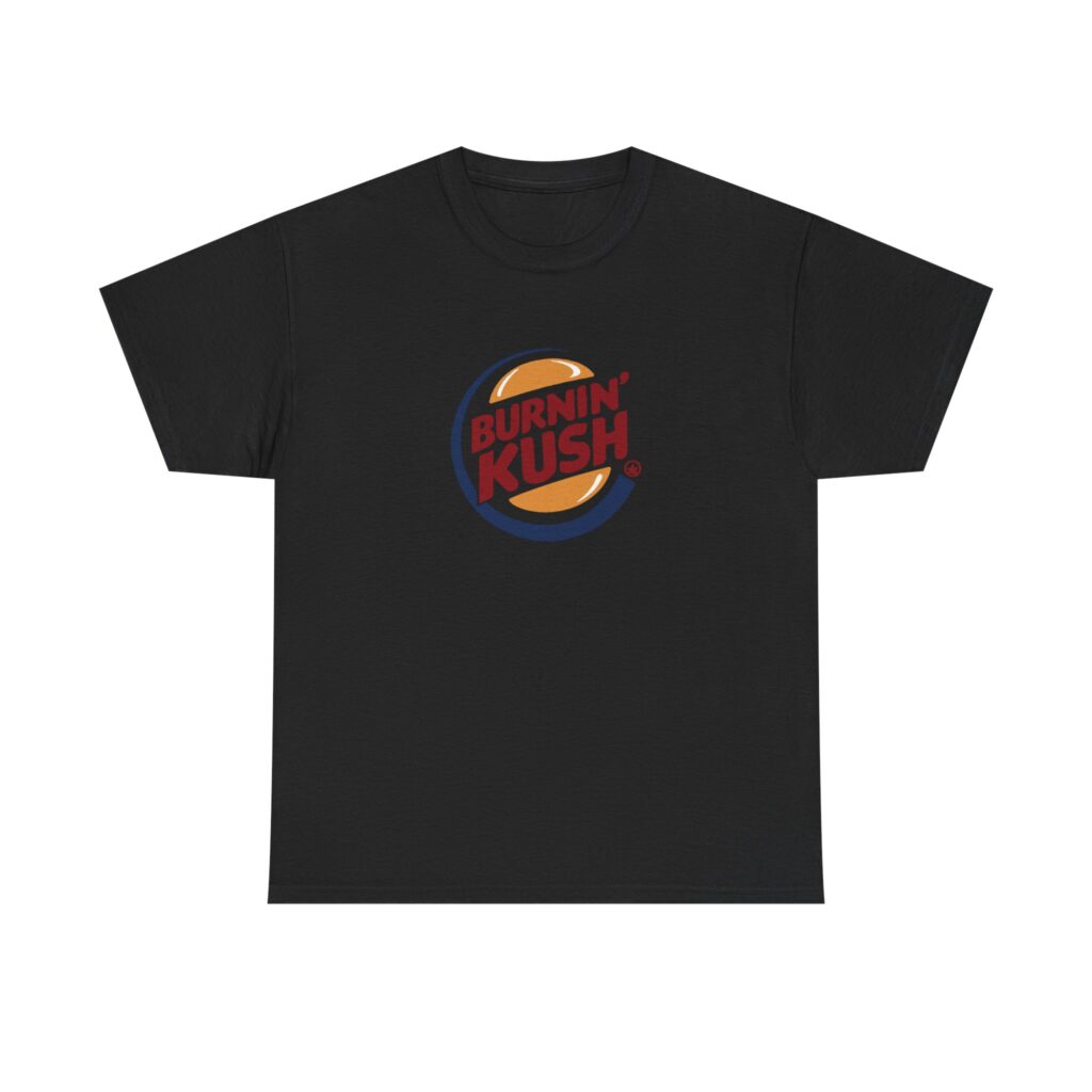 Burnin' Kush Funny Weed Tee