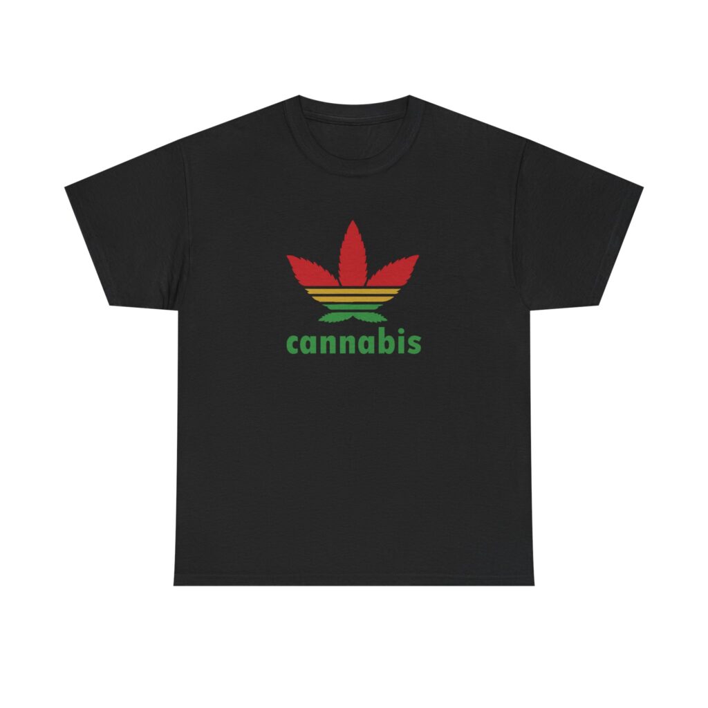 Cannabis Trefoil Funny Weed Tee