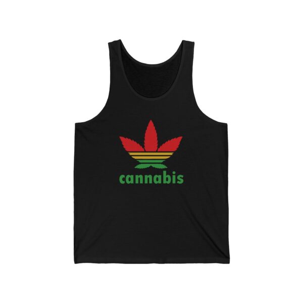 Cannabis Trefoil Funny Weed Tank Top
