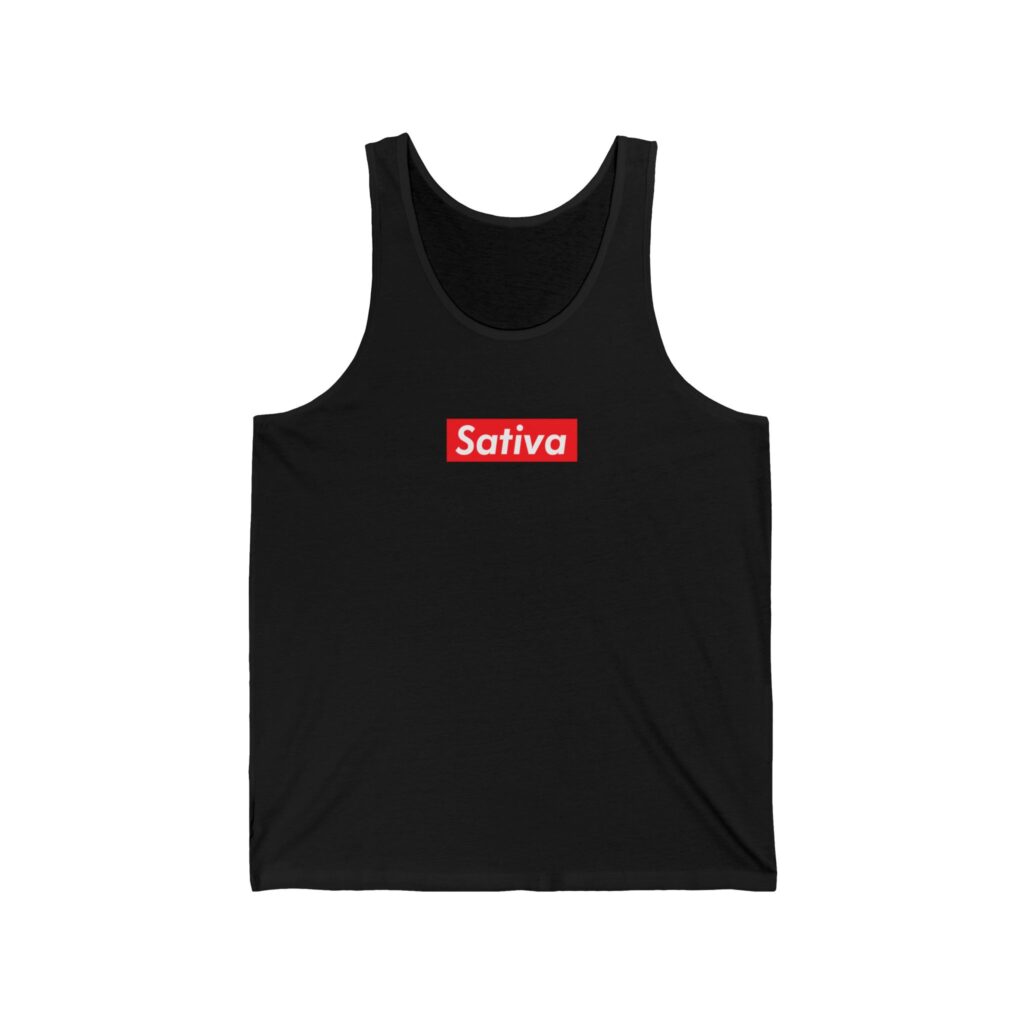 Sativa Supreme Funny Stoner Tank Top
