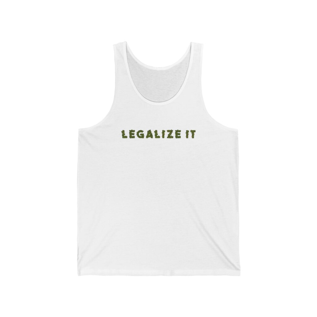 Legalize It Graphic Weed Tank