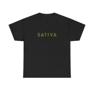 Sativa Flower Graphic Stoner Shirt