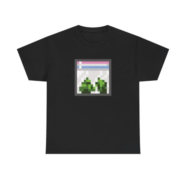 Pixelated Baggie Graphic 420 Tee