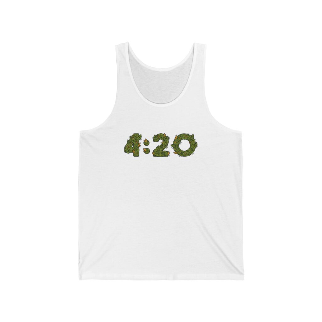 Nug Time Graphic Weed Tank Top