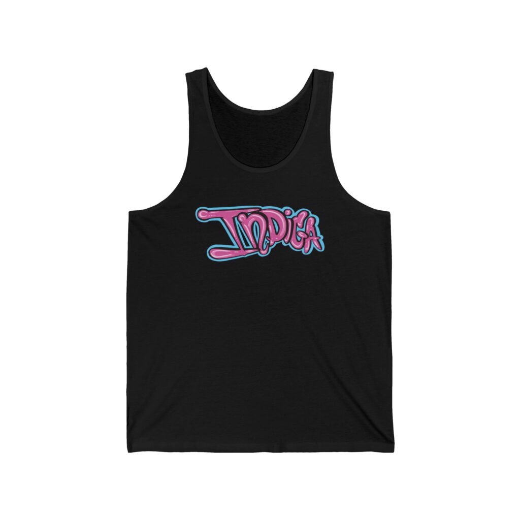 Indica Graffiti Graphic Stoner Tank Top