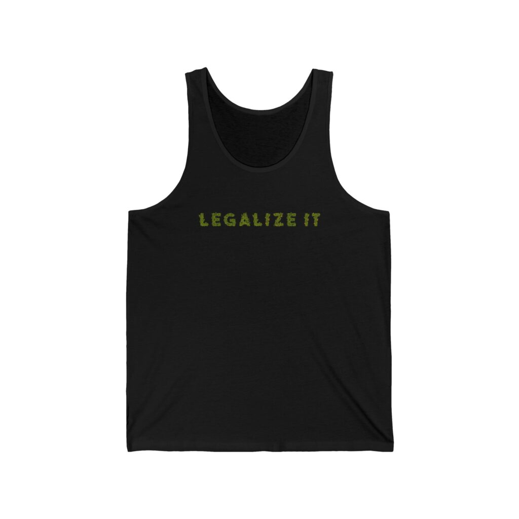 Legalize It Graphic Weed Tank