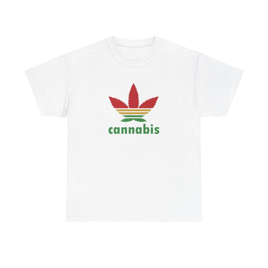 Cannabis Trefoil Funny Weed Tee