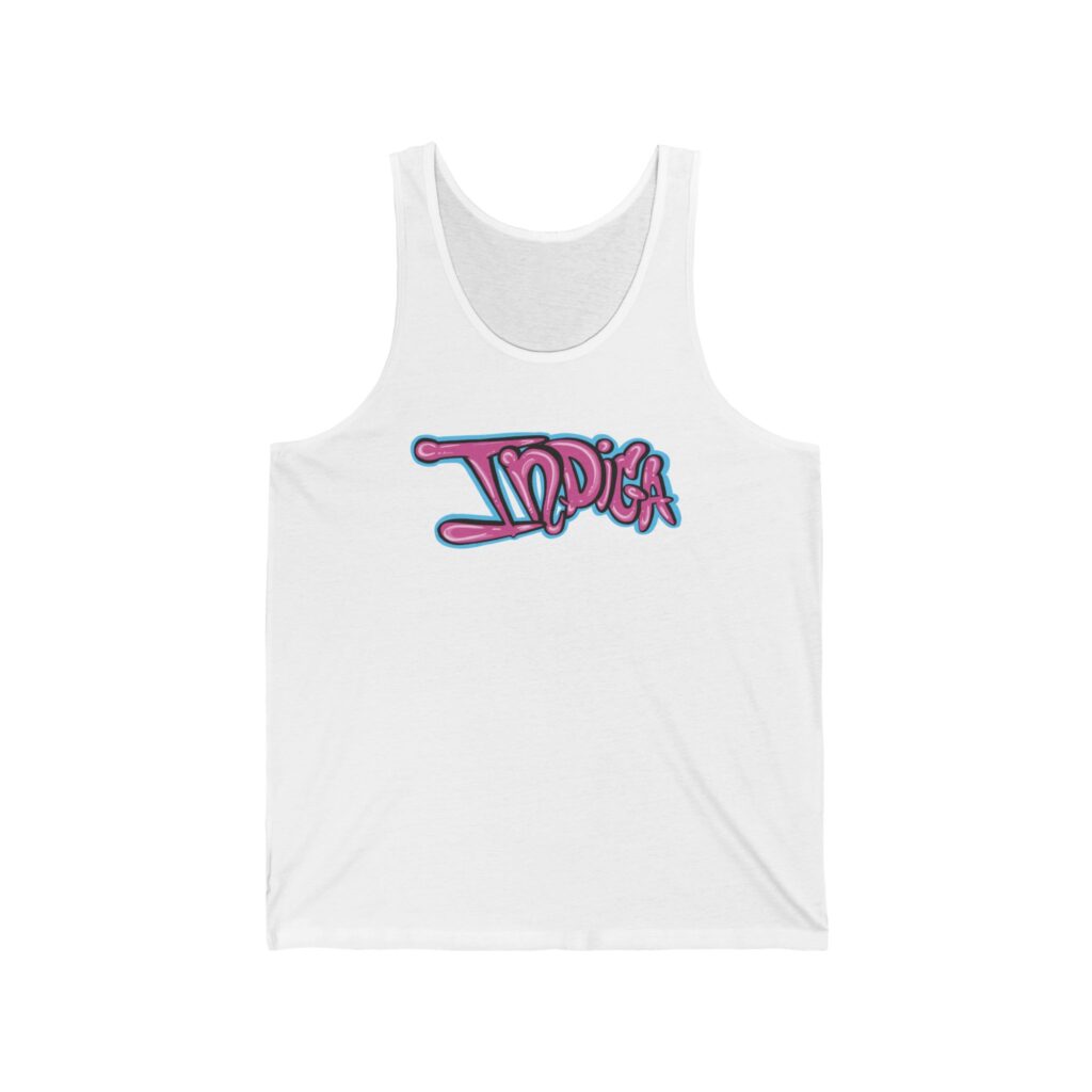 Indica Graffiti Graphic Stoner Tank
