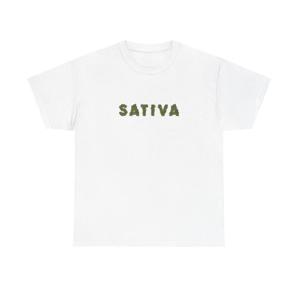 Sativa Flower Graphic Stoner Tee