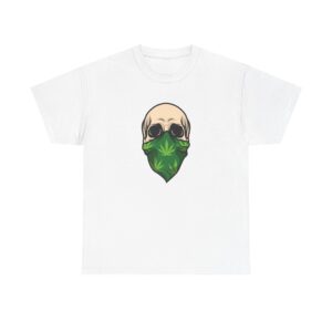 Bandana Skull Graphic Stoner Tee