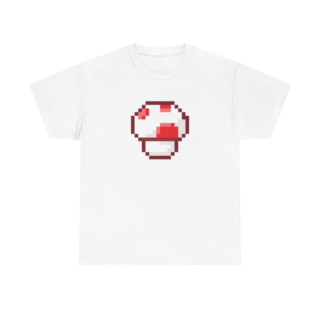 Pixelated Mushroom Graphic 420 Shirt