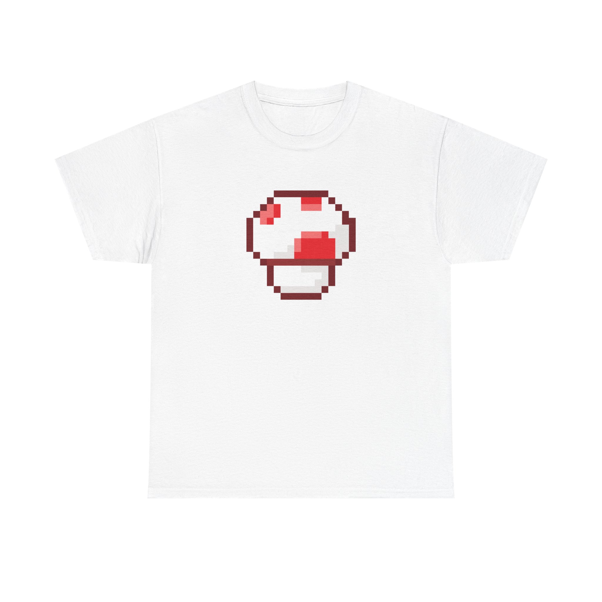 Pixelated Mushroom Graphic 420 Shirt - Image 2