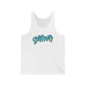 Sativa Graffiti Graphic Weed Tank