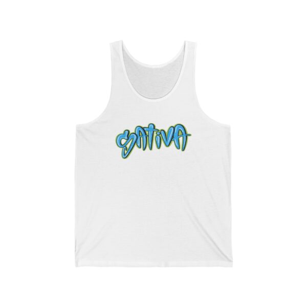Sativa Graffiti Graphic Weed Tank Top