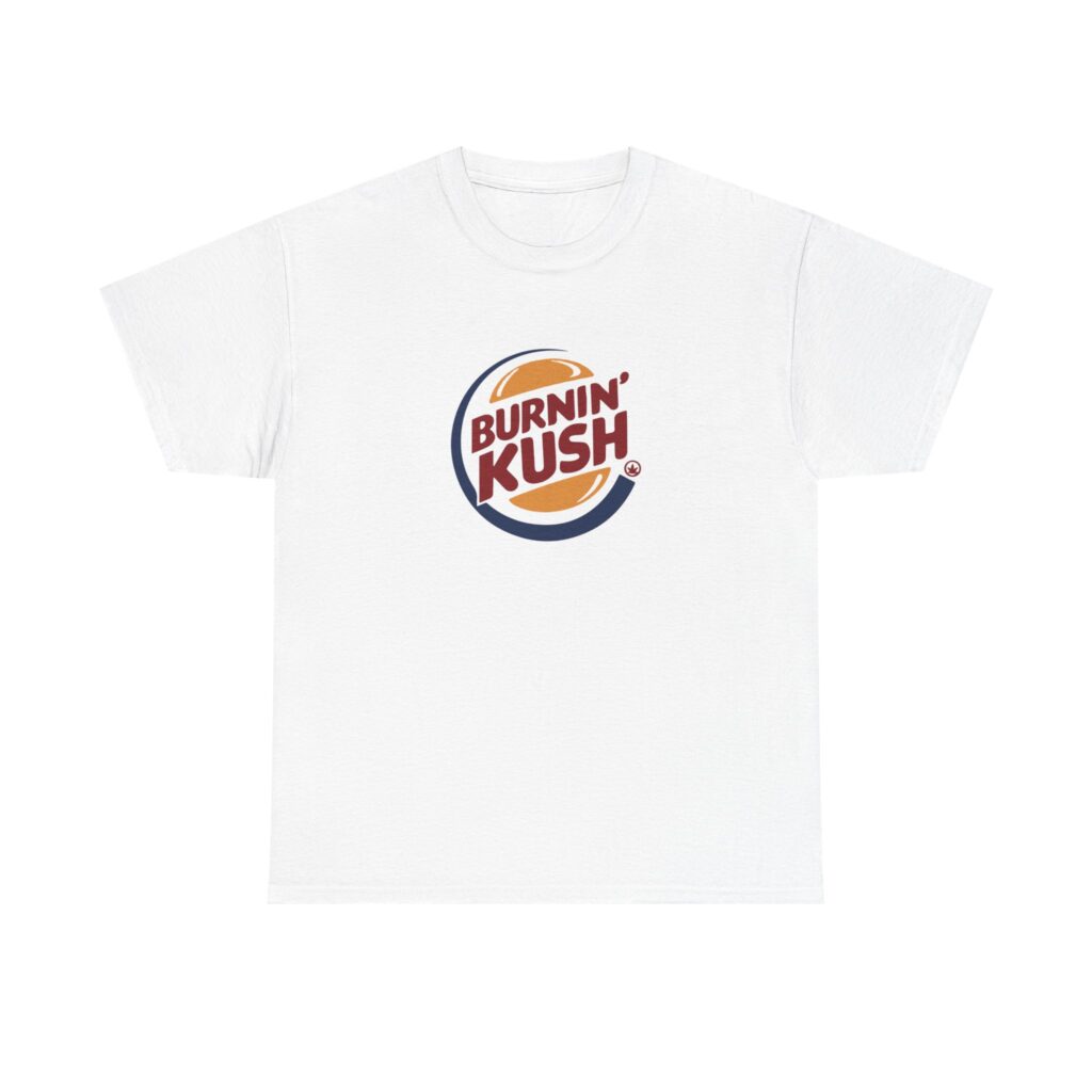 Burnin' Kush Funny Weed Tee
