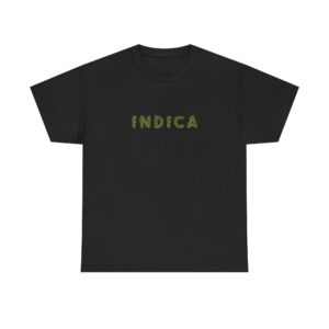 Indica Flower Graphic Marijuana Shirt