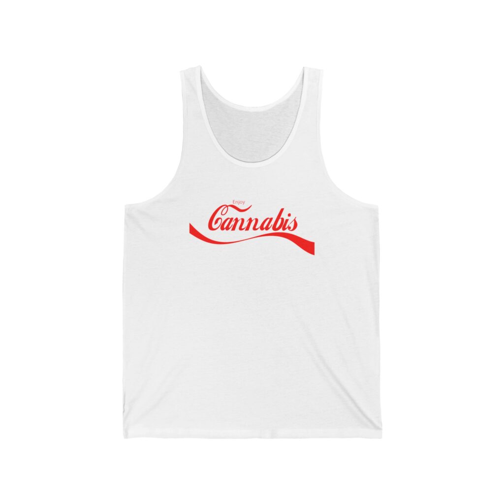 Enjoy Cannabis Funny Weed Tank