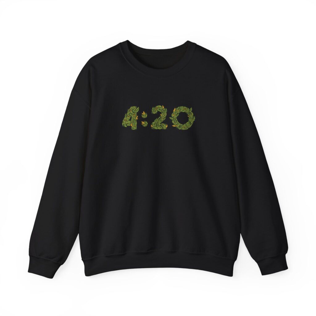Nug Time Graphic Weed Sweatshirt