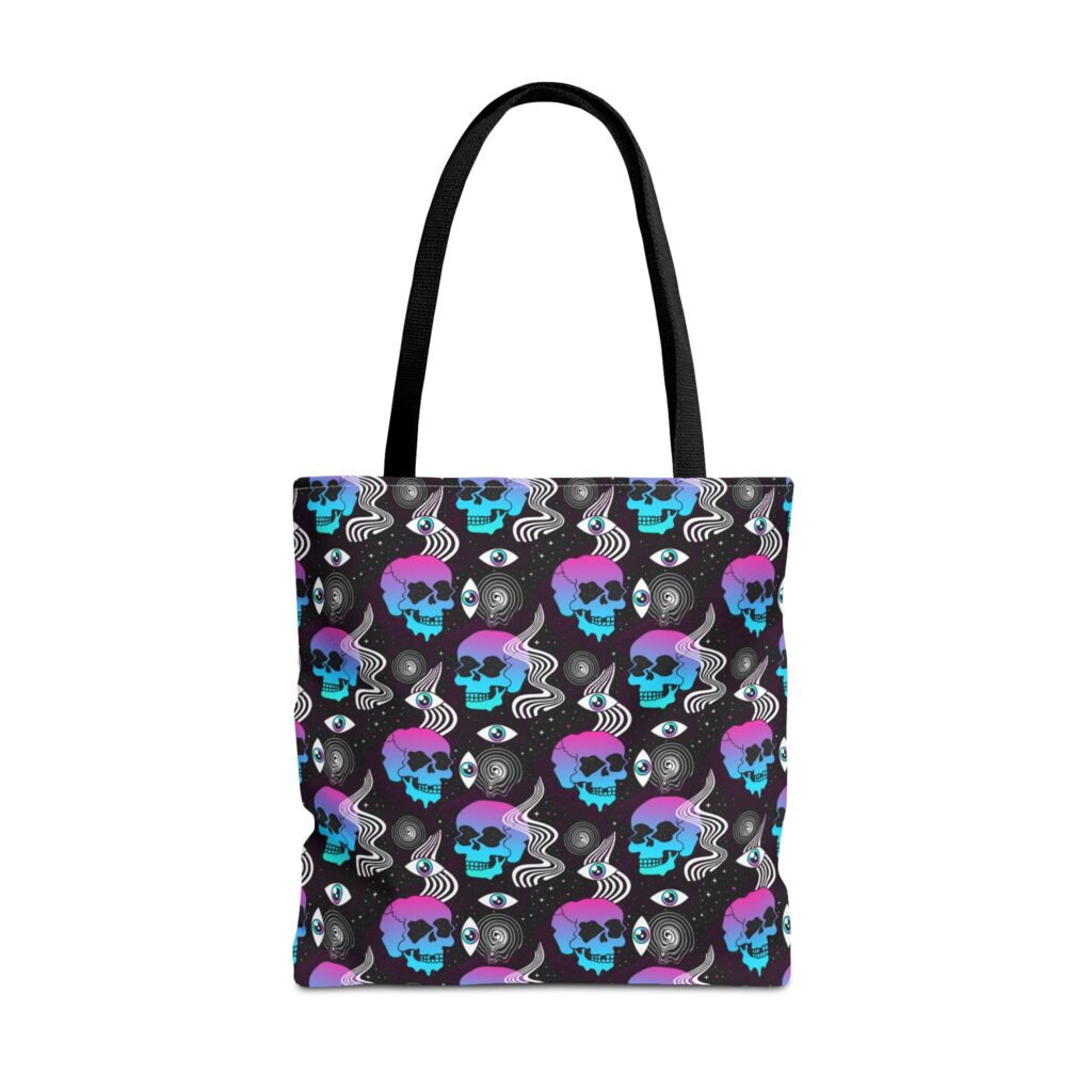 Space Skulls 420 Tote Bag