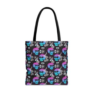 Space Skulls 420 Tote Bag
