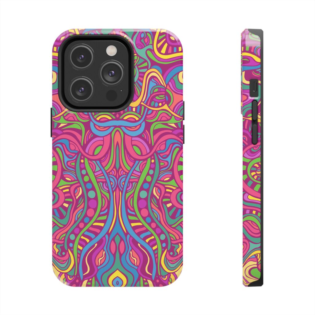 Psychedelic Fractal Stoner iPhone Case