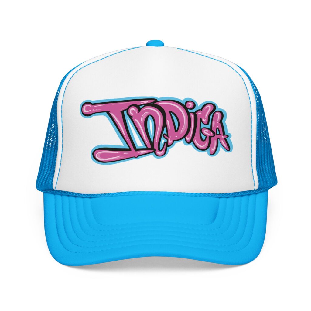 Indica Graffiti Stoner Trucker Hat