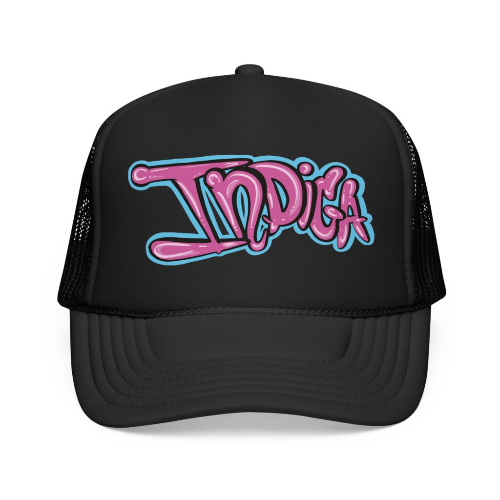 Indica Graffiti Cannabis Trucker Hat