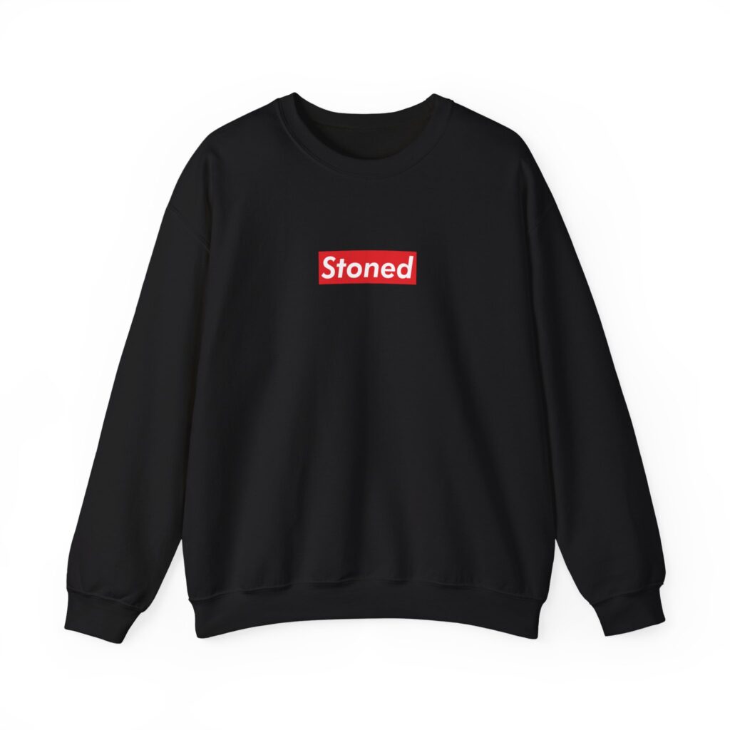 Supremely Stoned Funny Weed Sweatshirt