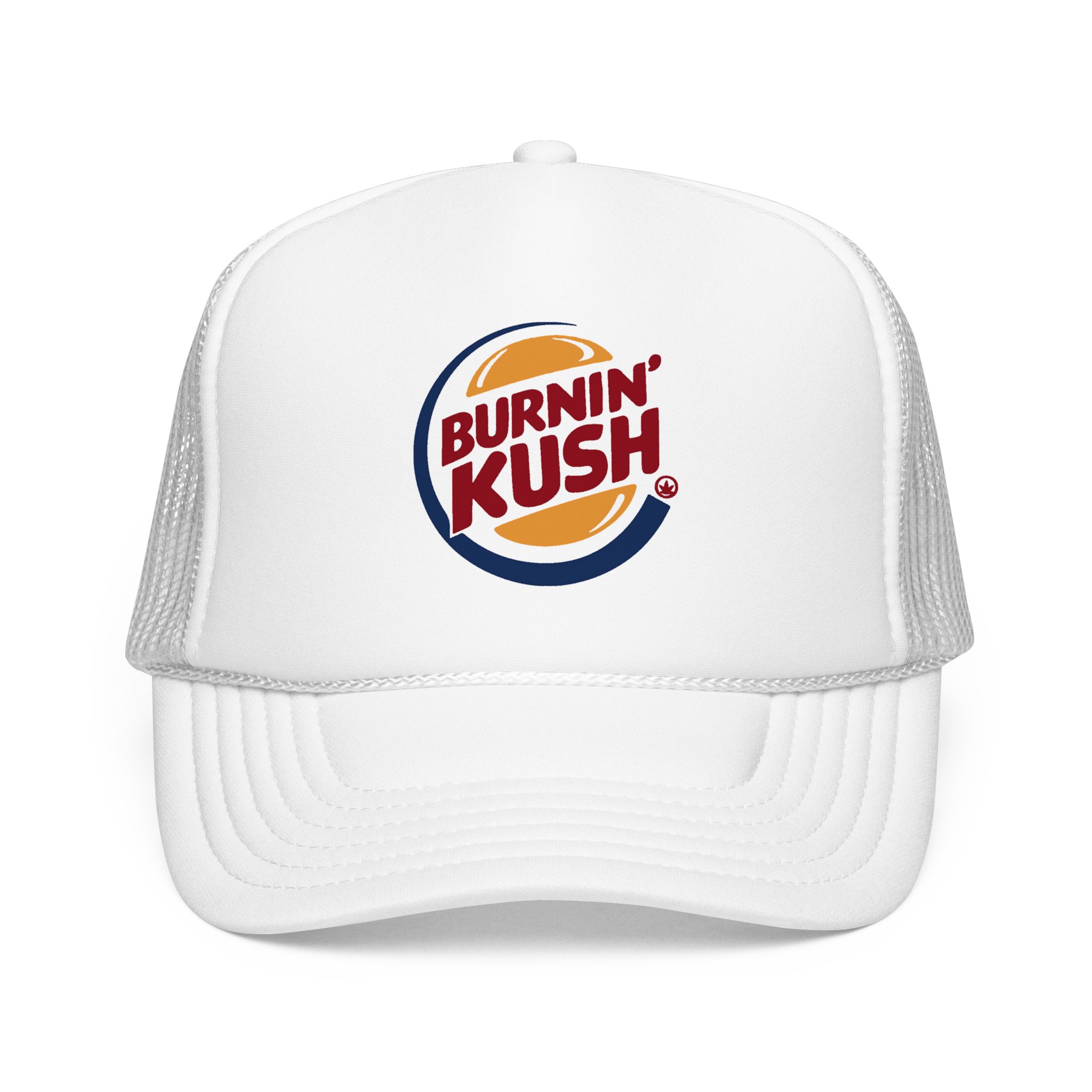 Burnin' Kush Weed Trucker Hat - Image 2