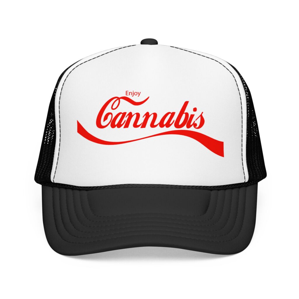 Enjoy Cannabis Stoner Trucker Hat