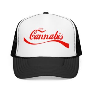 Enjoy Cannabis Weed Trucker Hat