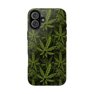 Pot Leaf Weed iPhone Case - Image 17