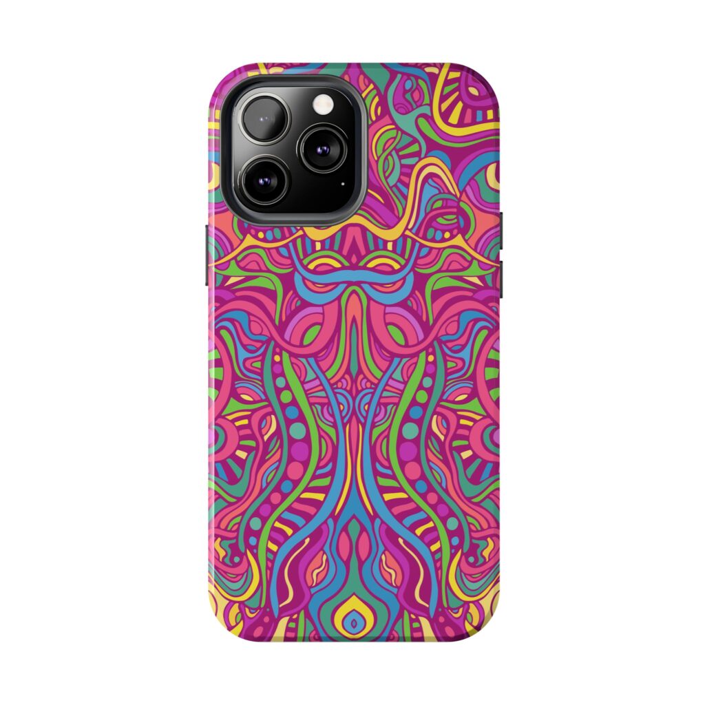 Psychedelic Fractal Stoner iPhone Case