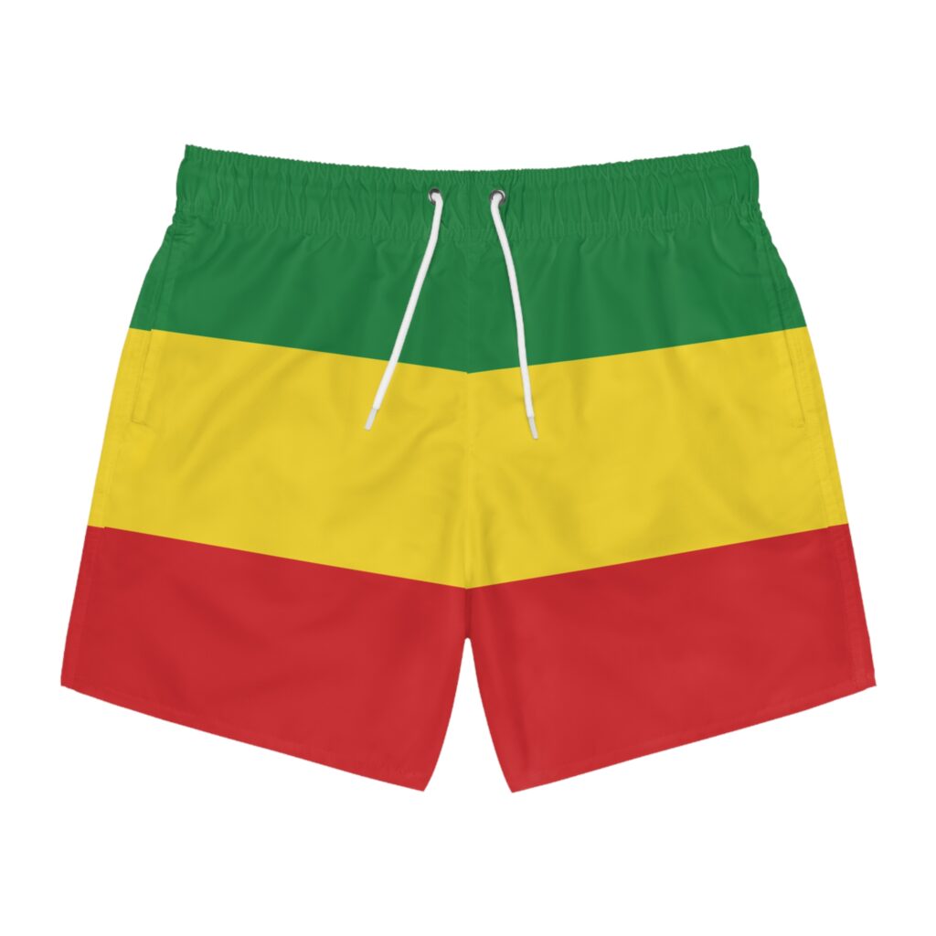 Rasta Swim Trunks